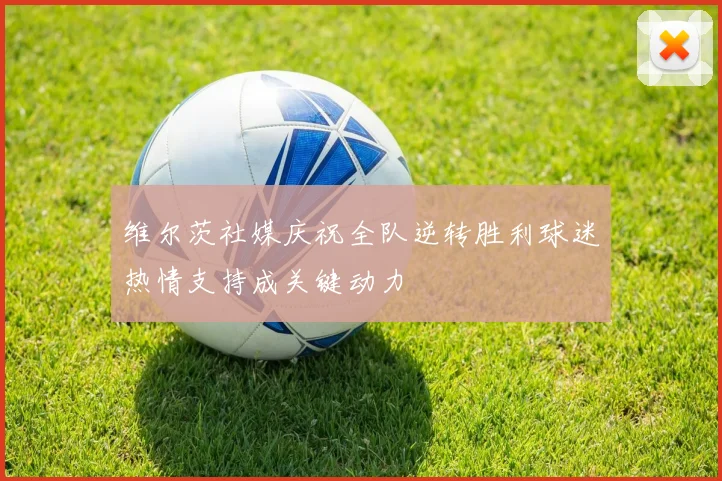 维尔茨社媒庆祝全队逆转胜利球迷热情支持成关键动力